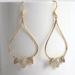 Palestrina Hoop Earrings Anthropologie